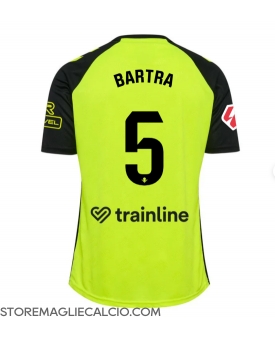 Real Betis Marc Bartra #5 Maglia Gara Trasferta Repliche 2024-25 Maniche Corte